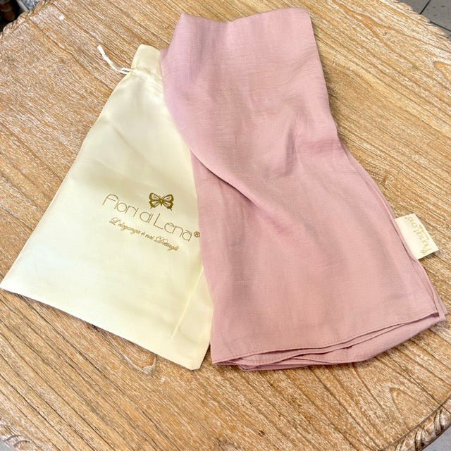 FIORI DI LENA Foulard in Seta con Shopper