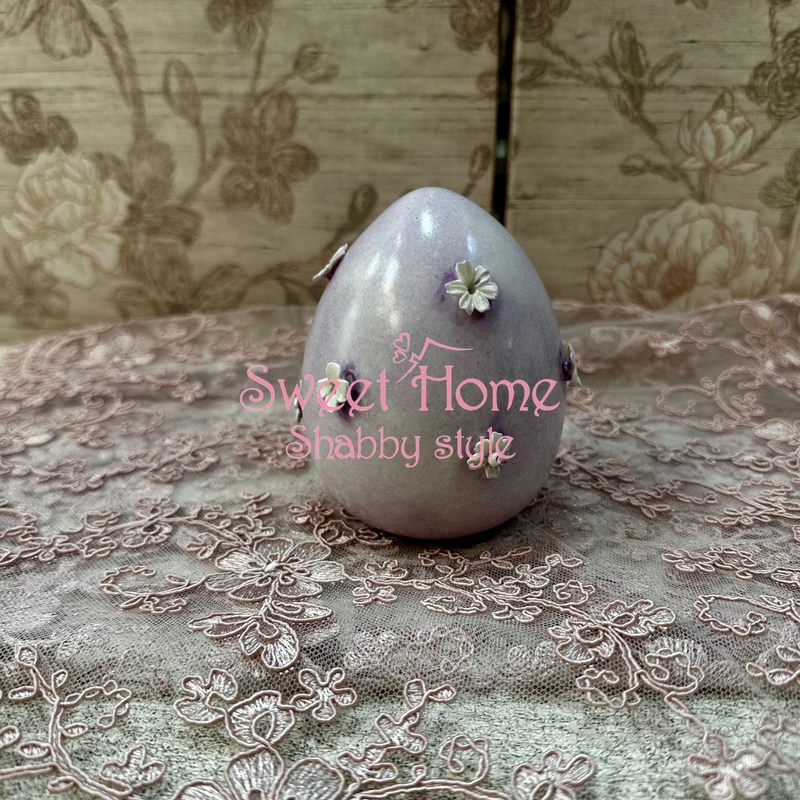 FIORI DI LENA Uovo in Capodimonte Medio con Fiorellini