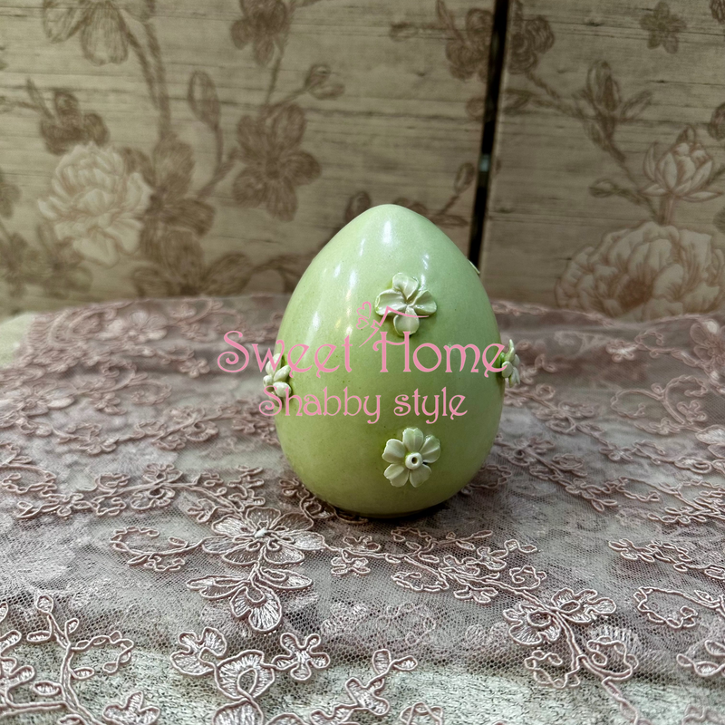 FIORI DI LENA Uovo in Capodimonte Medio con Fiorellini