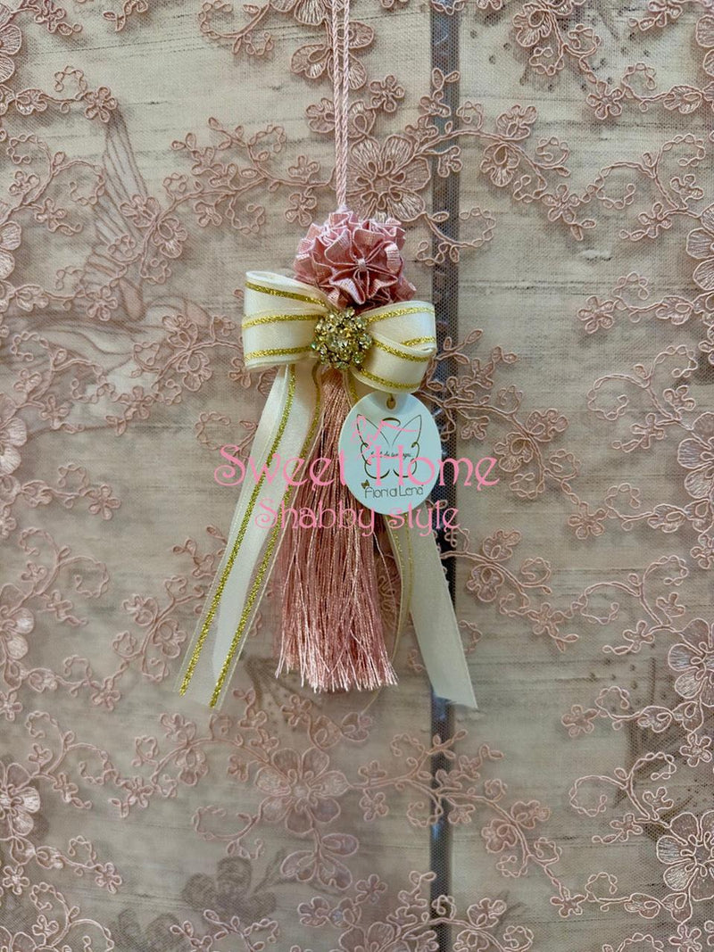 FIORI DI LENA Nappa con Gioiello e Fiocco