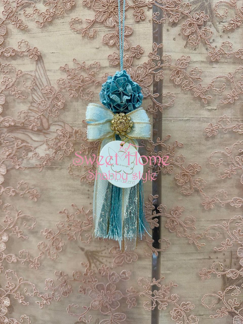 FIORI DI LENA Nappa con Gioiello e Fiocco