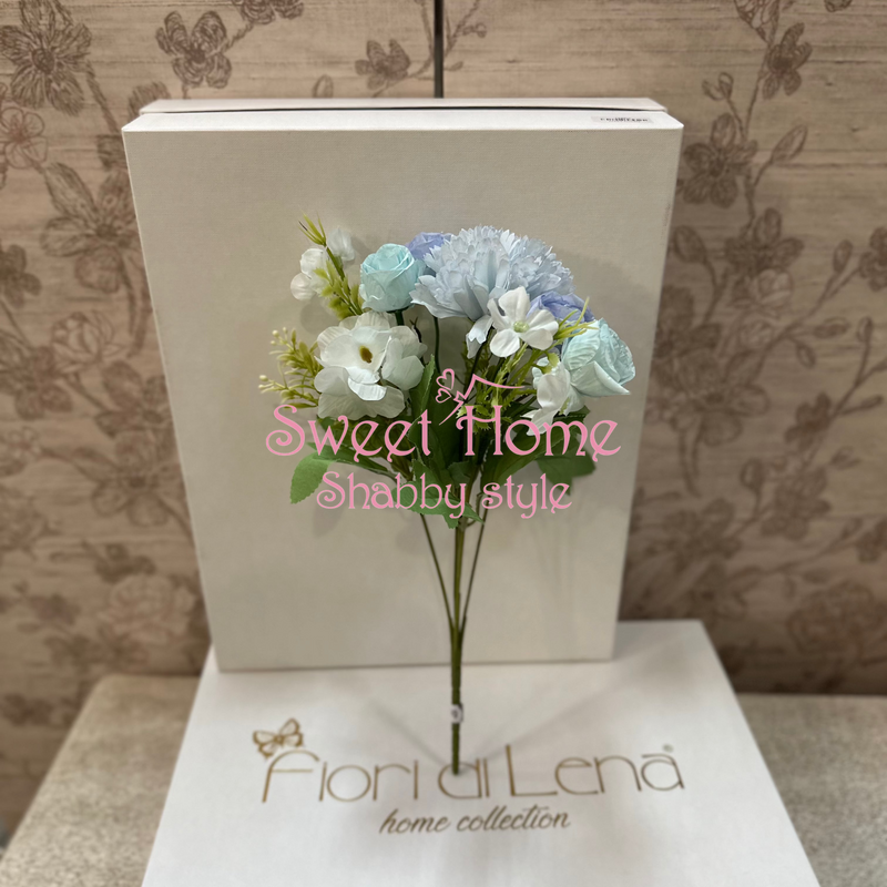 FIORI DI LENA Mazzetto di Fiori Ortensie Rose e Dalia