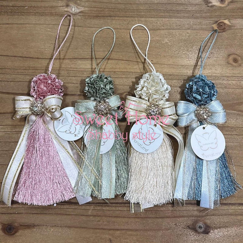 FIORI DI LENA Nappa con Gioiello e Fiocco