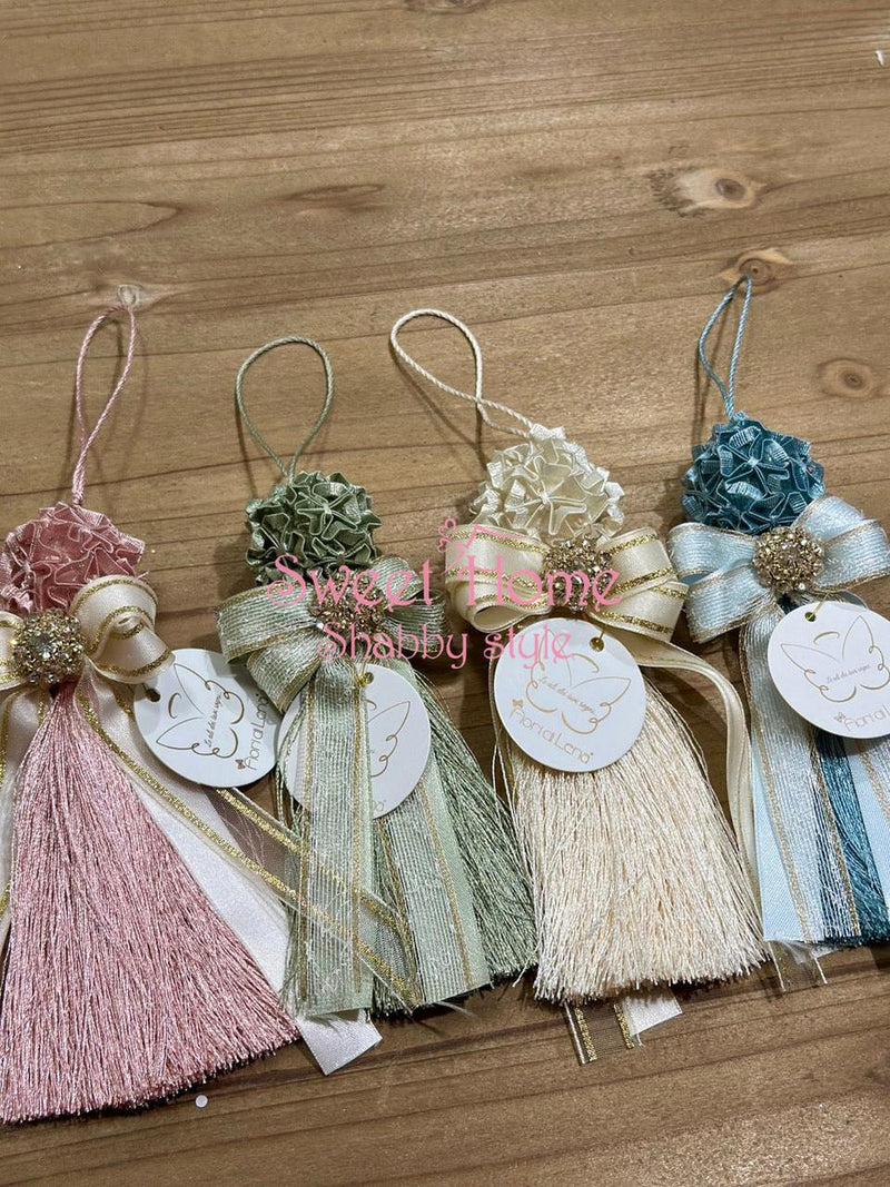 FIORI DI LENA Nappa con Gioiello e Fiocco