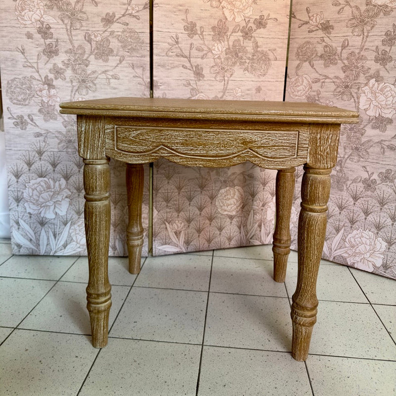 BLANC MARICLÒ Tavolino in Legno di Bayur