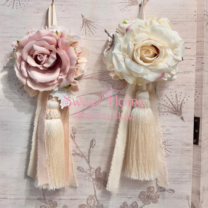 FIORI DI LENA Nappa Grande con Rosa Ortensia e Nebbiolina