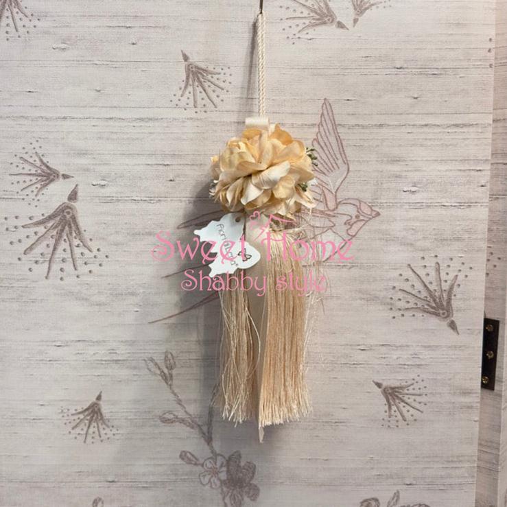 FIORI DI LENA Nappa con Fiori Delphinium