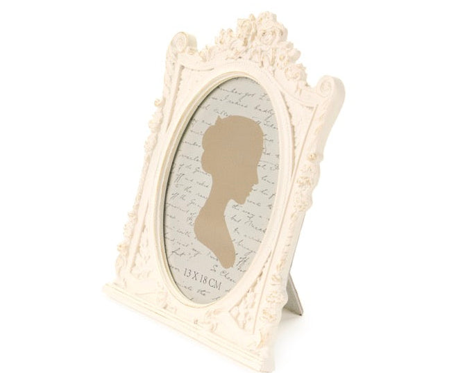 NUVOLE DI STOFFA Portafoto in Resina