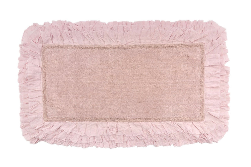 NUVOLE DI STOFFA Tappeto Nuage Malva in Cotone