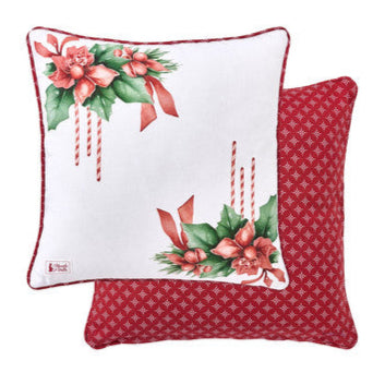 NUVOLE DI STOFFA Cuscino di Natale in Cotone " STORIA DI NATALE "