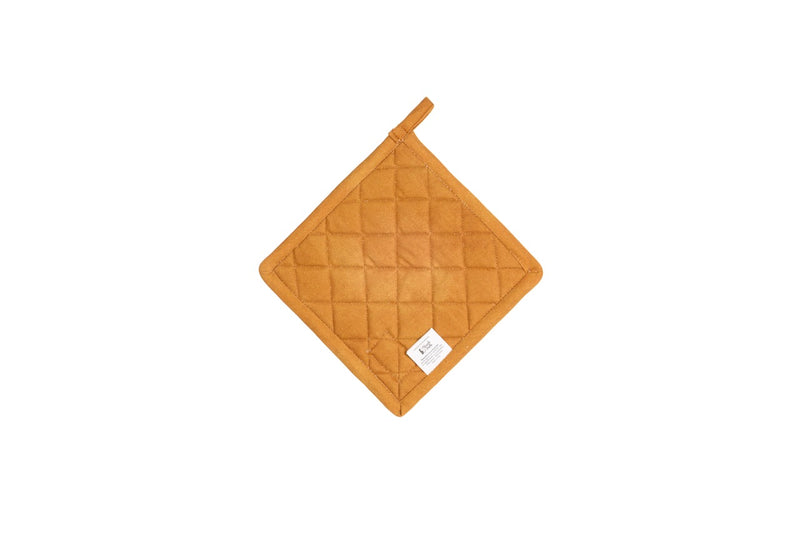NUVOLE DI STOFFA Presina Trapuntata "RACCONTI D'AUTUNNO" 18x18 cm — 2 Varianti Assortite