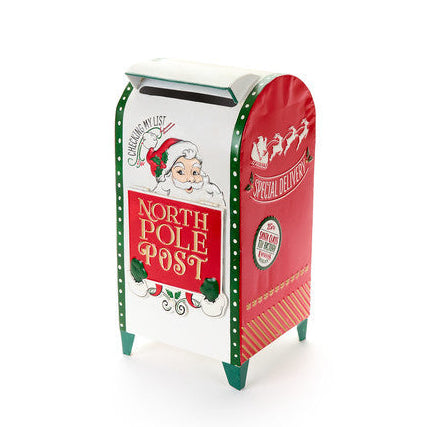 NUVOLE DI STOFFA Porta Posta in Metallo D'appoggio con Scritta