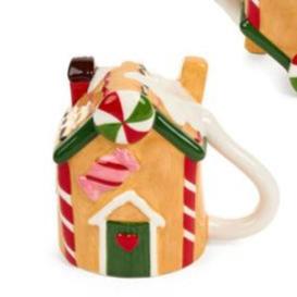 NUVOLE DI STOFFA Tazza Mug Casetta di Marzapane in Ceramica