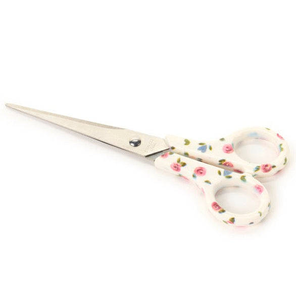 NUVOLE DI STOFFA Forbici  con Fiori