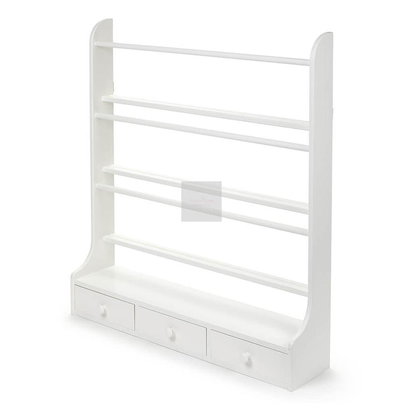 NUVOLE DI STOFFA Piattaia In Legno Con 3 Cassetti 83x18x92 Cm