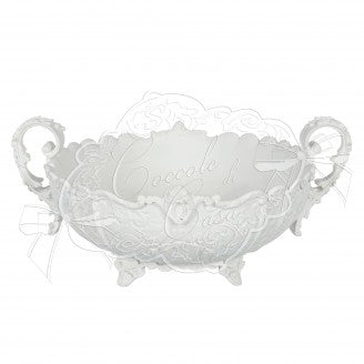 COCCOLE DI CASA Centrotavola "NIVES" Bianco