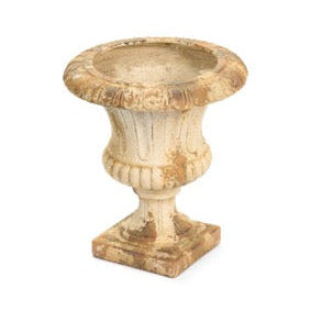 NUVOLE DI STOFFA Vaso Anticato in Magnesio