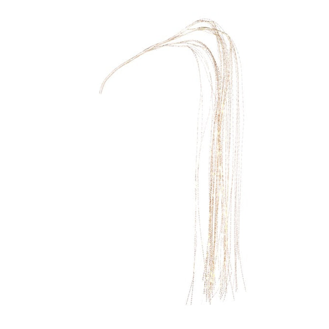 NUVOLE DI STOFFA Ramo Salice Glitter Champagne 117 LED