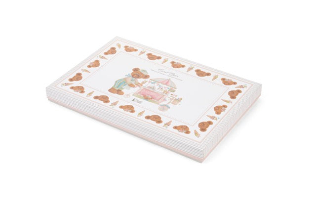 NUVOLE DI STOFFA Piatto da Portata con Scatola "SWEET BEAR"