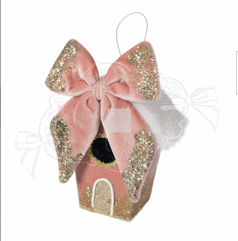 COCCOLE DI CASA Casetta Piccola In Velluto