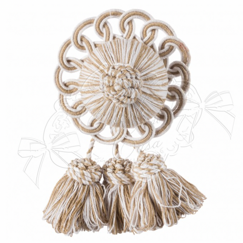 COCCOLE DI CASA Fermatenda con Magnete "Agnes" Beige