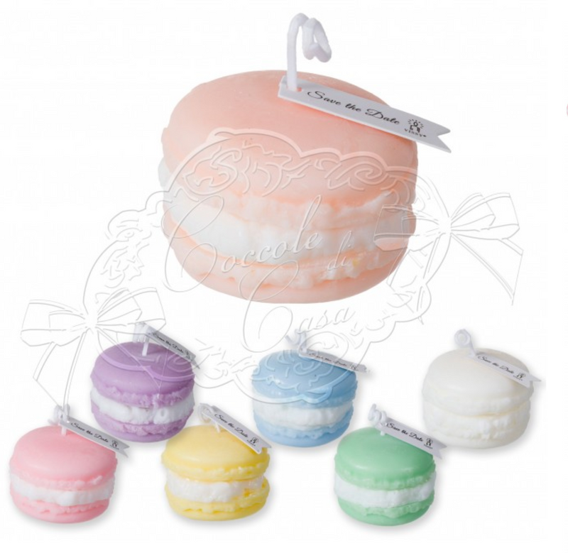 COCCOLE DI CASA Candela Macaron Profumata SWEET TIME con Scatolina