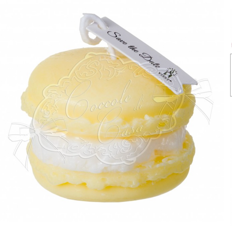 COCCOLE DI CASA Candela Macaron Profumata SWEET TIME con Scatolina