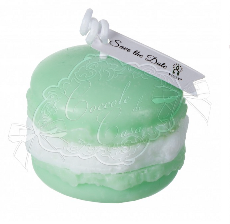 COCCOLE DI CASA Candela Macaron Profumata SWEET TIME con Scatolina