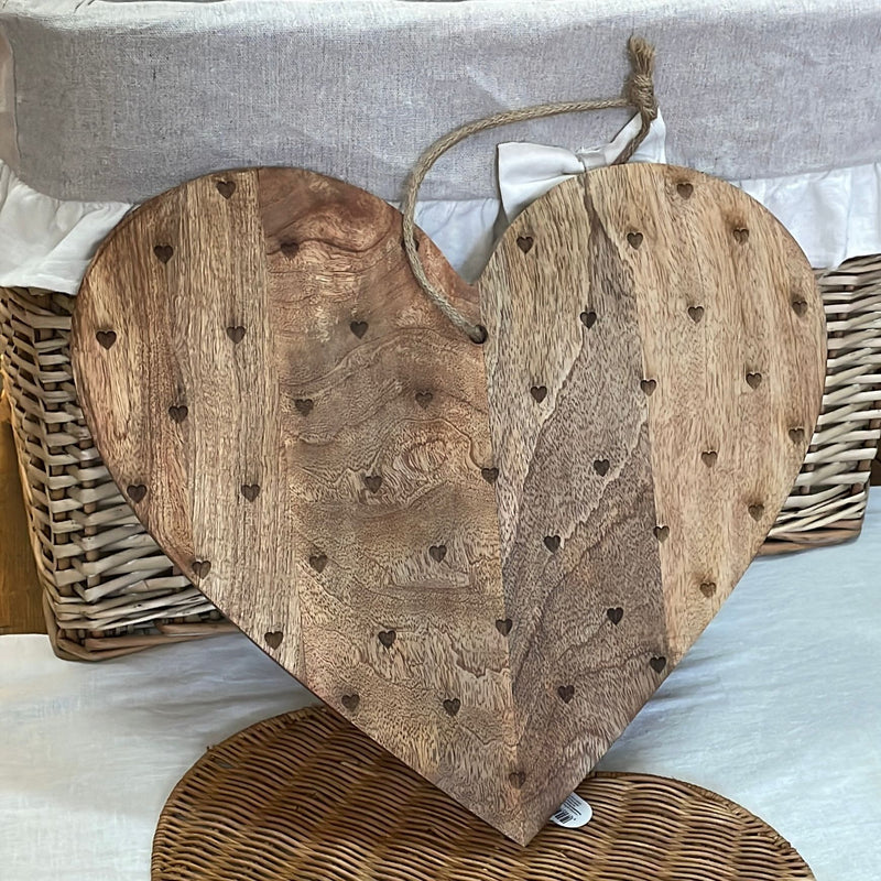 CLAYRE&EEF Tagliere in Legno Cuore