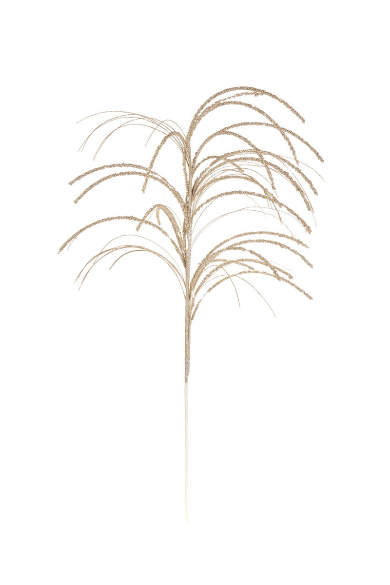 NUVOLE DI STOFFA Ramo Decorativo Champagne 89 Cm