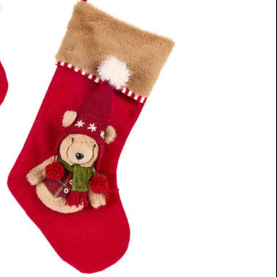 NUVOLE DI STOFFA Calze con Orsi con Cappello