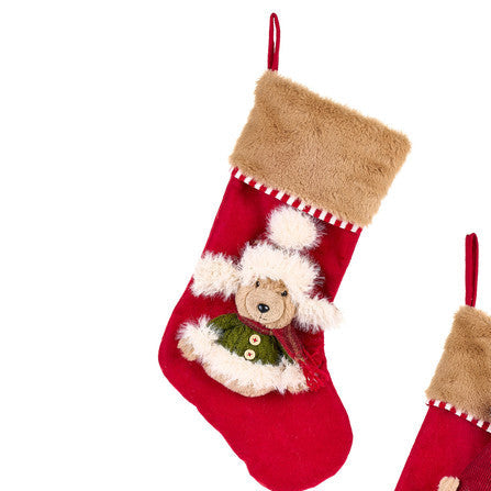 NUVOLE DI STOFFA Calze con Orsi con Cappello