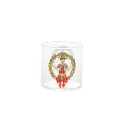 NUVOLE DI STOFFA Set 6 Bicchieri Borosilicato "VINTAGE TOYS"