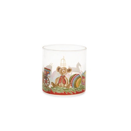 NUVOLE DI STOFFA Set 6 Bicchieri Borosilicato "VINTAGE TOYS"