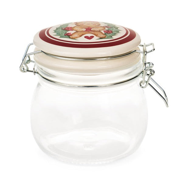 NUVOLE DI STOFFA Barattolo In Vetro “DELICIOUS CHRISTMAS” 450 Ml