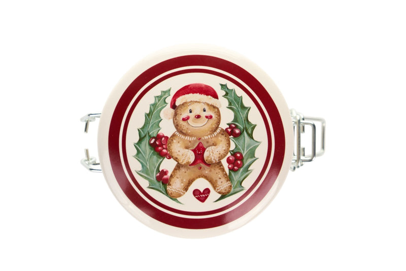 NUVOLE DI STOFFA Barattolo In Vetro “DELICIOUS CHRISTMAS” 450 Ml