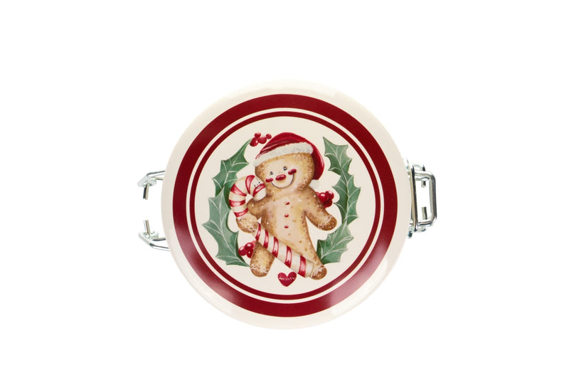 NUVOLE DI STOFFA Barattolo In Vetro “DELICIOUS CHRISTMAS” 1000 Ml