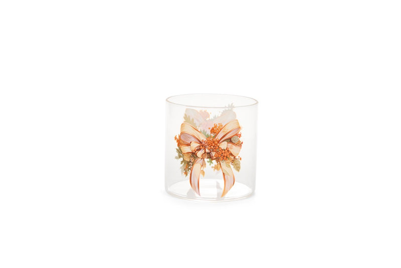 NUVOLE DI STOFFA Set 6 Bicchieri in Vetro Borosilicato Assortiti “RACCONTI D’AUTUNNO”