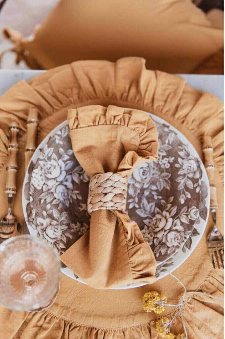 BLANC MARICLÒ Portatovagliolo in Sea Grass " ROW ATTITUDE "