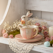 Ambientazione Shabby Chic – Tazza Coniglietto Clayre & Eef