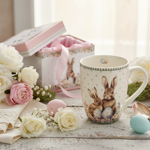 Ambientazione Shabby Chic – Tazza Rabbit Pepen