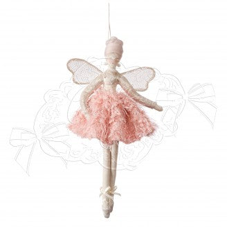 COCCOLE DI CASA Bambola Ballerina "JULIA" in Tessuto