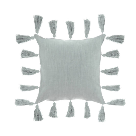 Cuscino infinity con nappe in cotone Blanc Mariclò