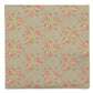 Tovaglioli verdi in carta con fiori rosa 33cm Clayre & Eef (20 pz)