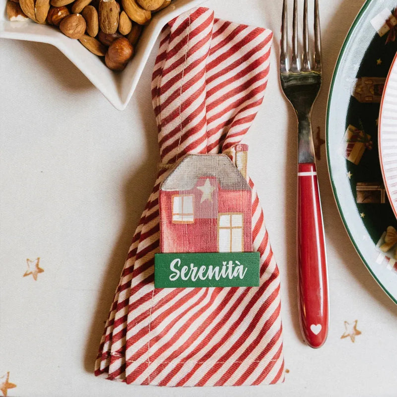 NUVOLE DI STOFFA Decori Casette In Legno Con Dedica Carol