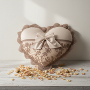 Cuscino cuore come regalo shabby chic