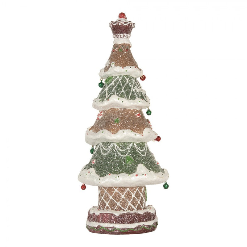 CLAYRE & EEF Albero di Natale con Glitter e LED