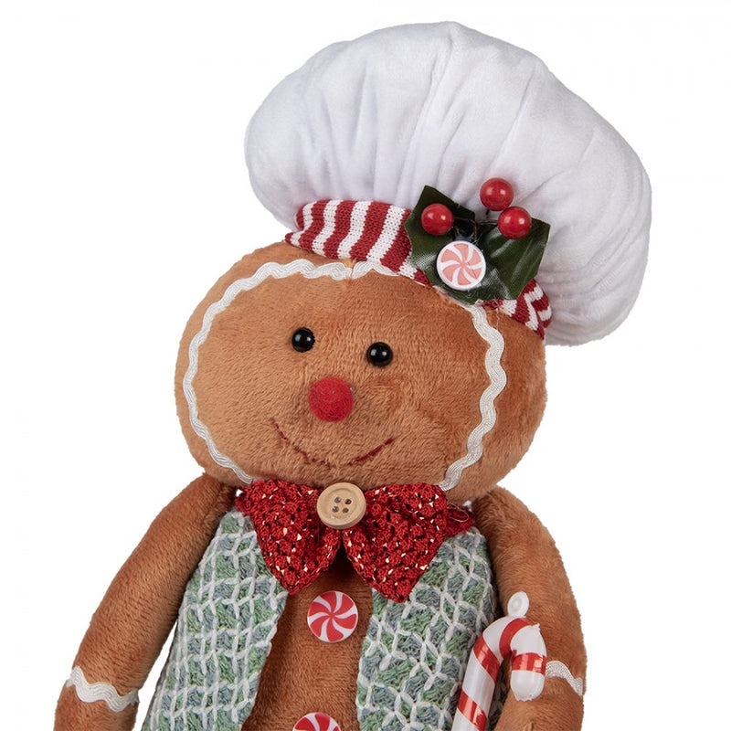 CLAYRE & EEF Peluche Pan di Zenzero con Cappello Chef