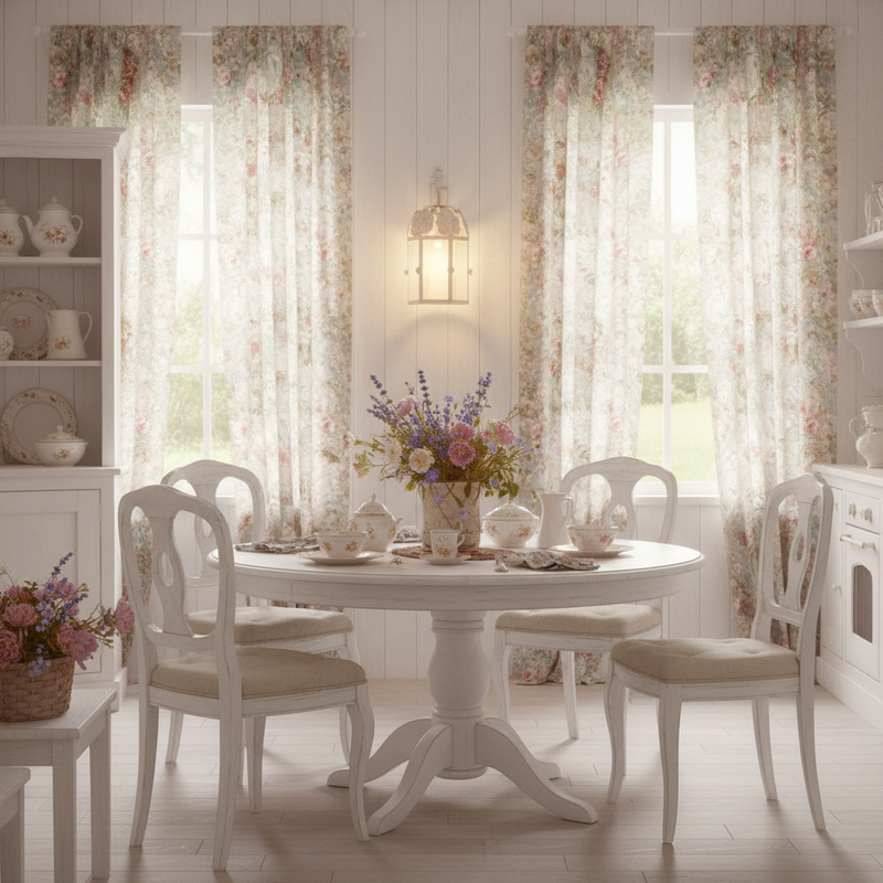 Lanterna shabby chic provenzale in metallo installata come applique da parete in ingresso
Blanc Mariclò – Sweet Home Shabby Style
Ambientazione interni, vista laterale