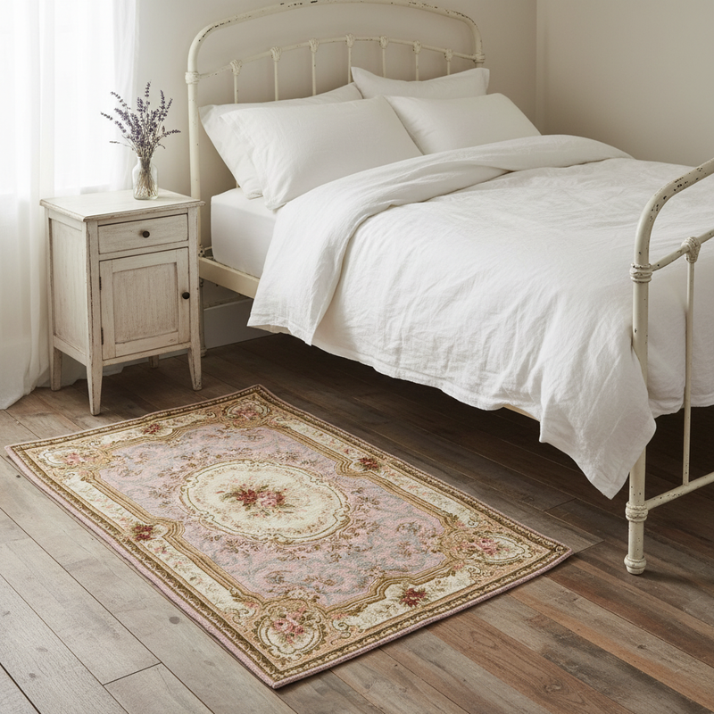 BLANC MARICLÒ Tappeto in Cotone "ELEGANT" Sabbia 85x150 cm